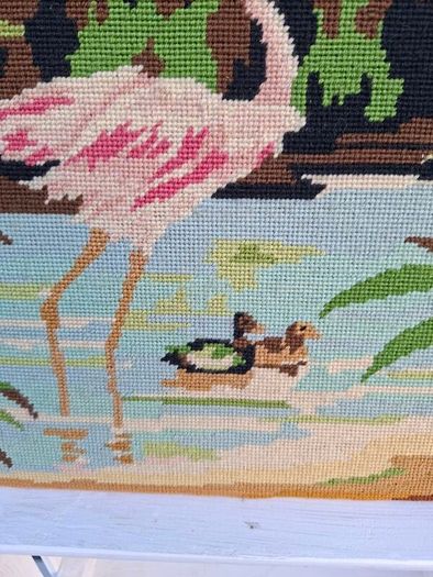Vintage Needlework on board