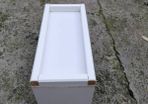 feeding station platform for cages.