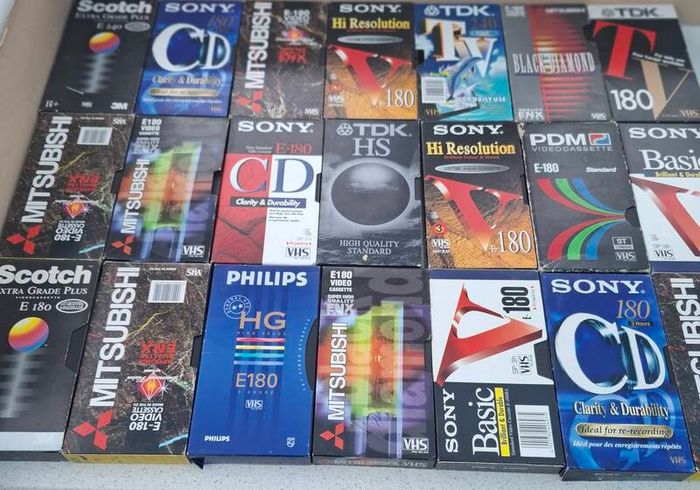 Vhs Video Cassettes