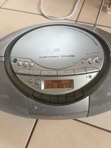 Sony portable CD, radio and cassette player