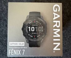 Garmin Fenix 7 Sapphire Solar 47mm (Carbon Grey Titanium) - Excellent Condition