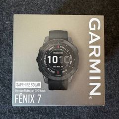 Garmin Fenix 7 Sapphire Solar 47mm (Carbon Grey Titanium) - Excellent Condition