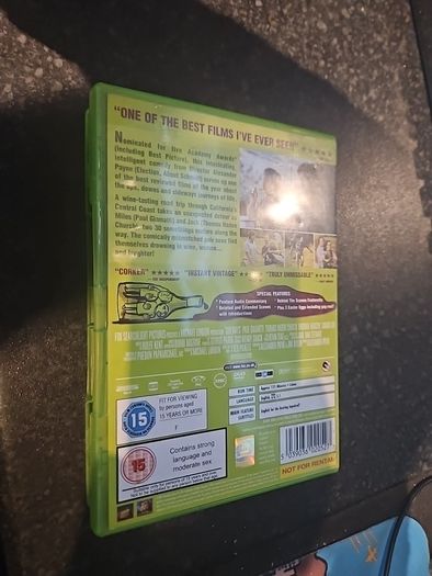 Sideways DVD