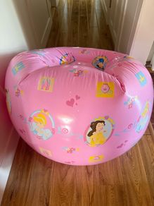 Inflatable Disney Princess chair
