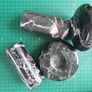 Beautiful set of 4 stone candle holders Image 3