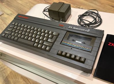 Sinclair ZX Spectrum +2 Retro Computer Bundle - Tested & Working