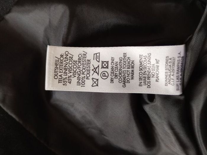 Dunnes Black Linen 14