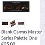 Used Blank Canvas Master Series Palette One Image 8