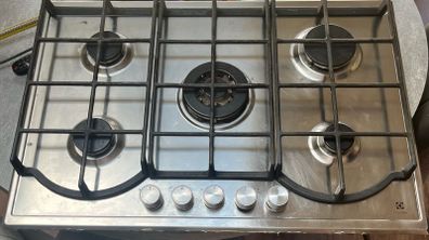 gas hob 5 burner