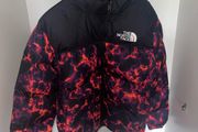 The North Face 1996 Retro Nuptse Black Marble Camo Jacket