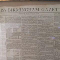 Original 1798 Rebellion newspaper