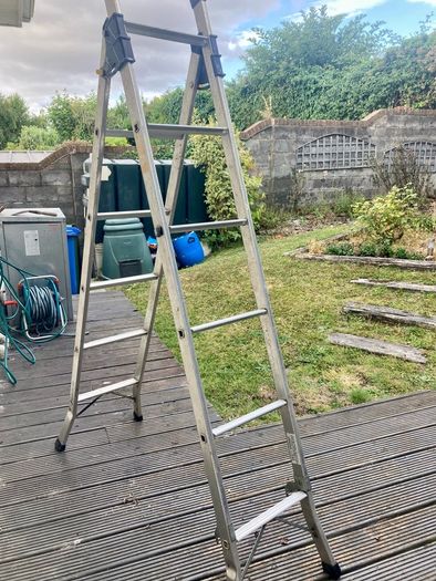 Three way extension ladder