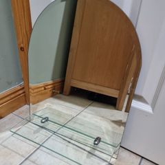 Small bathroom mirror