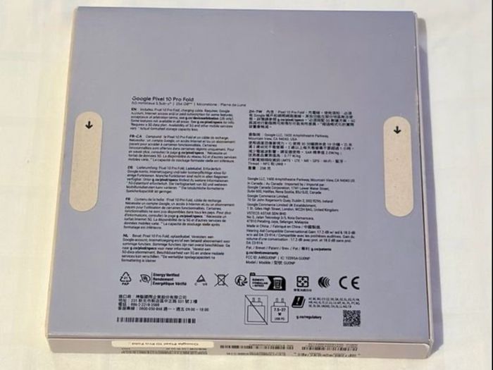 Google pixel 10 pro fold - 3 days old Mint Receipt