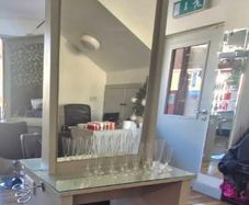 Salon Double sided mirror unit