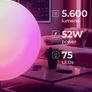 Smart LED ceiling light, RGBIC + CCT, iLink app Image 7