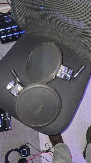 Electric drum trigger pads (2x Roland Pd-8, 1 roland Cy-8, 1 third party cymbal)
