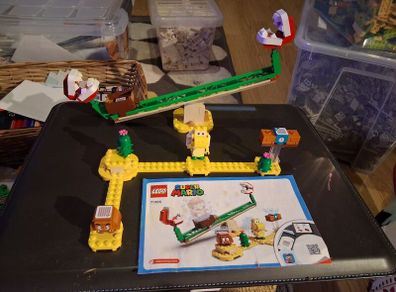 lego super mario piranha power slide