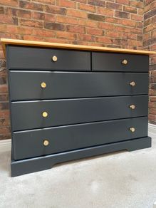 Large Chest of Drawers Solid Pine