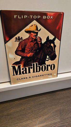 Metal sign
