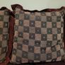 3 seater large couch  burgundy 40 euro Image 2