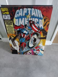 captain America canvas picture