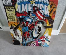 captain America canvas picture