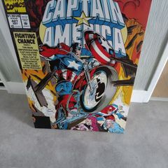 captain America canvas picture