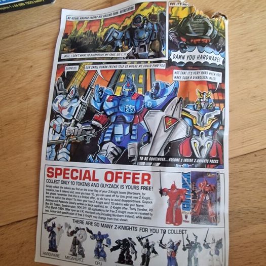Tomy Z Knights Hardware Robot from 1990's