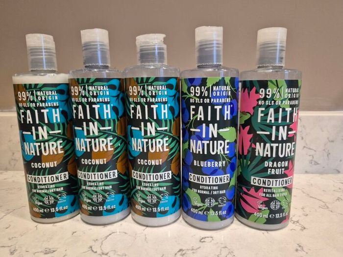 Faith in Nature Shampoo, Conditioner & Body Wash