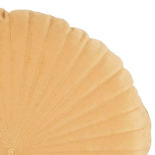 Velvet Cushion - Ochre