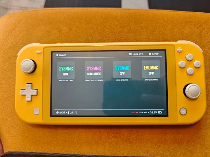 Nintendo Switch Lite 512GB modded picofly