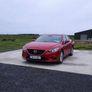 Red Mazda 6 2.2 SkyActive Parts Donor Car Image 2