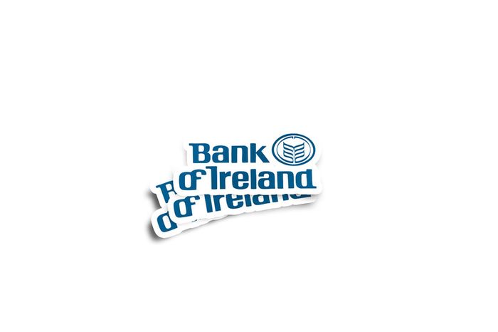 Bank of Ireland Retro Stickers 2-Pack