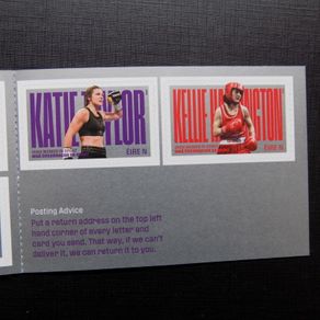 Irish Women in Sport.2022.Stamp Booklet.Six Self-adhesive "N" Stamps.MNH.