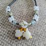 Adjustable Jadeite handmade bird charm bracelet in very good condition with no issues FREE STANDARD POSTAGE INCLUDED Image 2