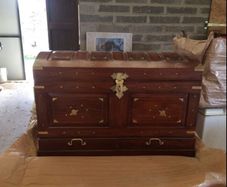 Rosewood captain chest