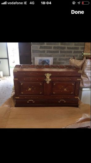 Rosewood captain chest