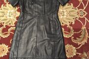 Beautiful Real Leather Dress, size - 10