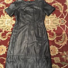 Beautiful Real Leather Dress, size - 10