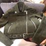 Jacket green suede penny's Image 2