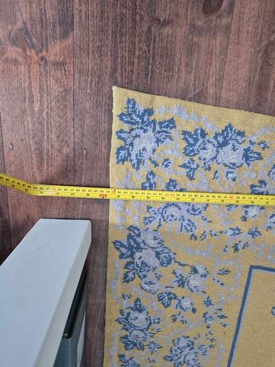 Hand woven French rug
