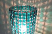 blue crystal table lamp