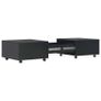 Coffee Table High Gloss Black 120x60x35 cm Image 8