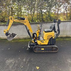 Yanmar sv08 micro digger