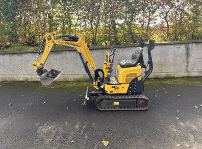 Yanmar sv08 micro digger