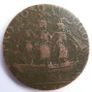 1791 Yorkshire Hull 1/2p,  King George III England Image 4