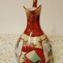 Beautiful Vintage Japanese Kutani Pitcher/Creamer with Geisha Pattern. Image 2