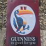 guinness toucan enamel sign Image 3