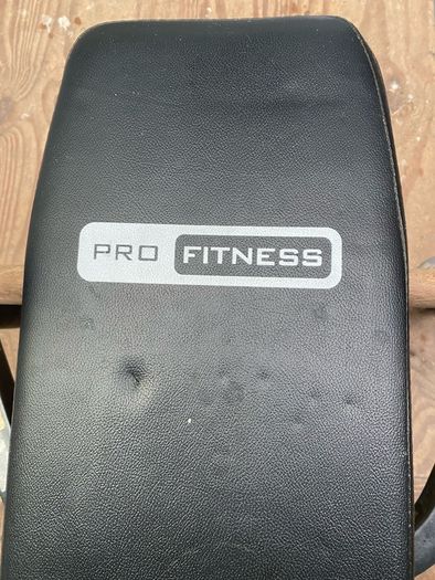 Multi-exercise Bench press with weights and accessories